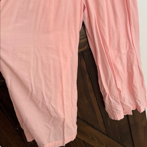 🎉 Pink Sleeveless High Neck Wide Leg Jumpsuit - Picture 3 of 6